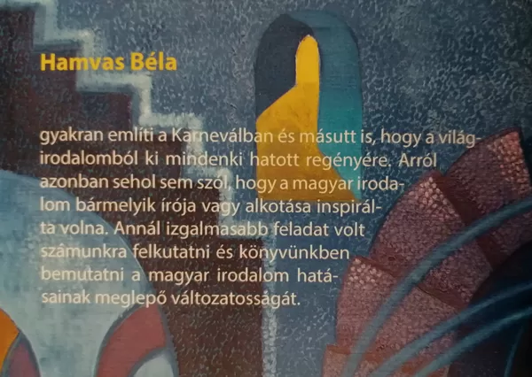 A hátsó borító ismertetője