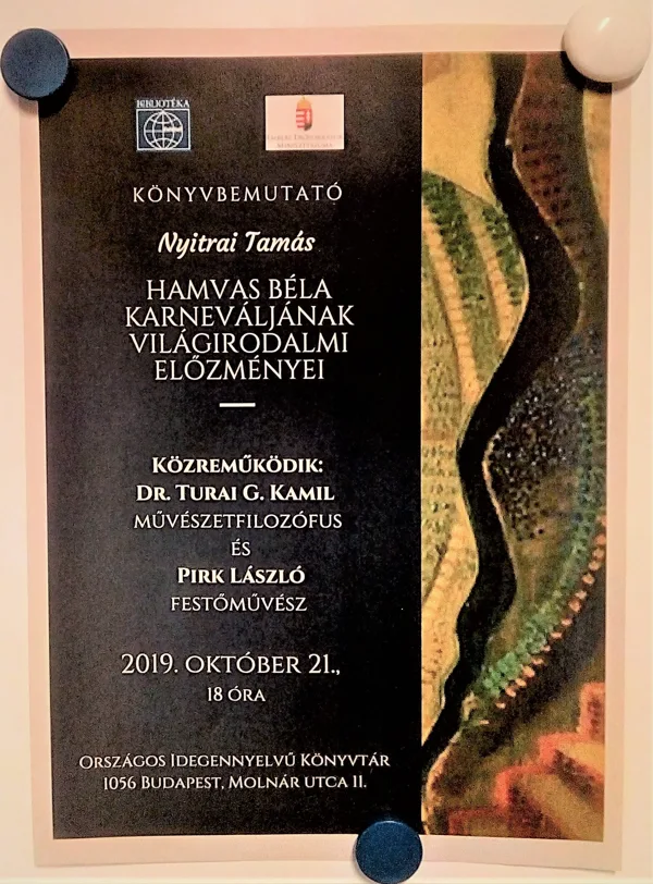 A második bemutató hangfelvétele meghallgatható a Könyvbemutatóim link alatt.
